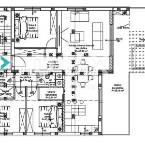 Opatija, Ika, penthouse, 176 m2, panoramski pogled, krovna terasa, novogradnja