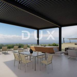 Opatija, Ika, penthouse, 176 m2, panoramski pogled, krovna terasa, novogradnja