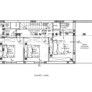 Opatija, Ika, trosobni stan, 144 m², novogradnja, pogled more