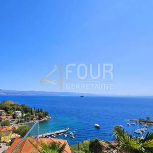 Opatija - Ika, uređena kuća s 2 stana, prekrasan panoramski pogled