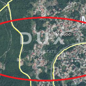 OPATIJA, MIHOTIĆI - Građevinsko zemljište 6500 m2 sa projektom višestambene gradnje