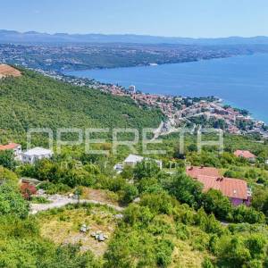 OPATIJA (OKOLICA) - Građevinsko zemljište s pravomoćnom građevinskom dozvolom PO