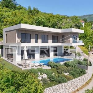 OPATIJA (OKOLICA) - Građevinsko zemljište s pravomoćnom građevinskom dozvolom PO