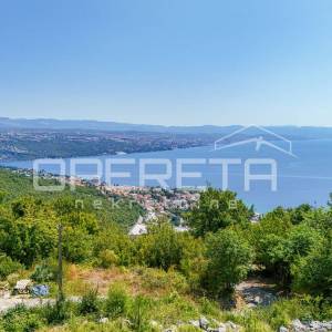 OPATIJA (OKOLICA) - Građevinsko zemljište s pravomoćnom građevinskom dozvolom PO