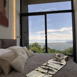OPATIJA, SV. JELENA - villa 250m2 s panoramskim pogledom na more i bazenom + uređena okućnica 1200m2
