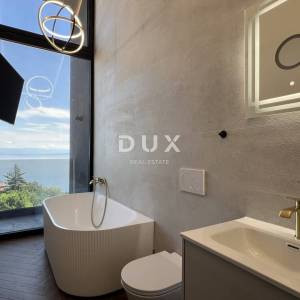 OPATIJA, SV. JELENA - villa 250m2 s panoramskim pogledom na more i bazenom + uređena okućnica 1200m2