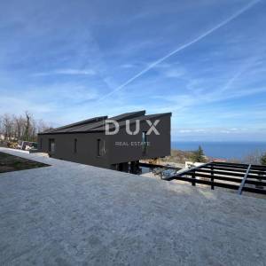 OPATIJA, SV. JELENA - villa 250m2 s panoramskim pogledom na more i bazenom + uređena okućnica 1200m2