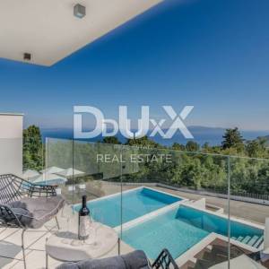 Opatija, Veprinac, vila 309 m², panoramski pogled na more