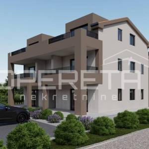 Poreč okolica – novogradnja 2S+DB s terasom i pogledom na prirodu