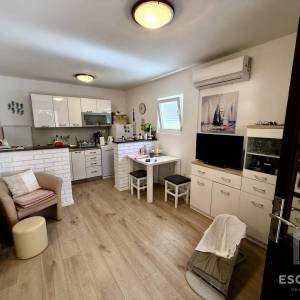 PRIVLAKA – ŠKRAPAVAC, namještena kuća s tri stana, 500 m od mora