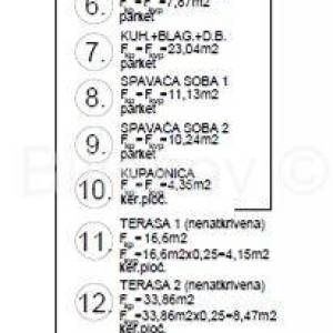 Prodaja, Murter, trosoban stan 62m2 na drugom katu, 2 terase
