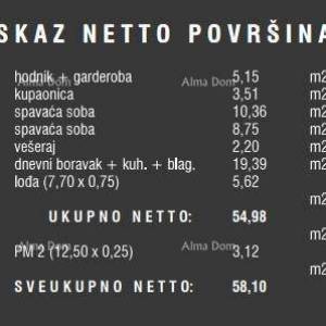 Prodaja stanova s parkirnim mjestom u novom stambenom kompleksu, Štinjan!