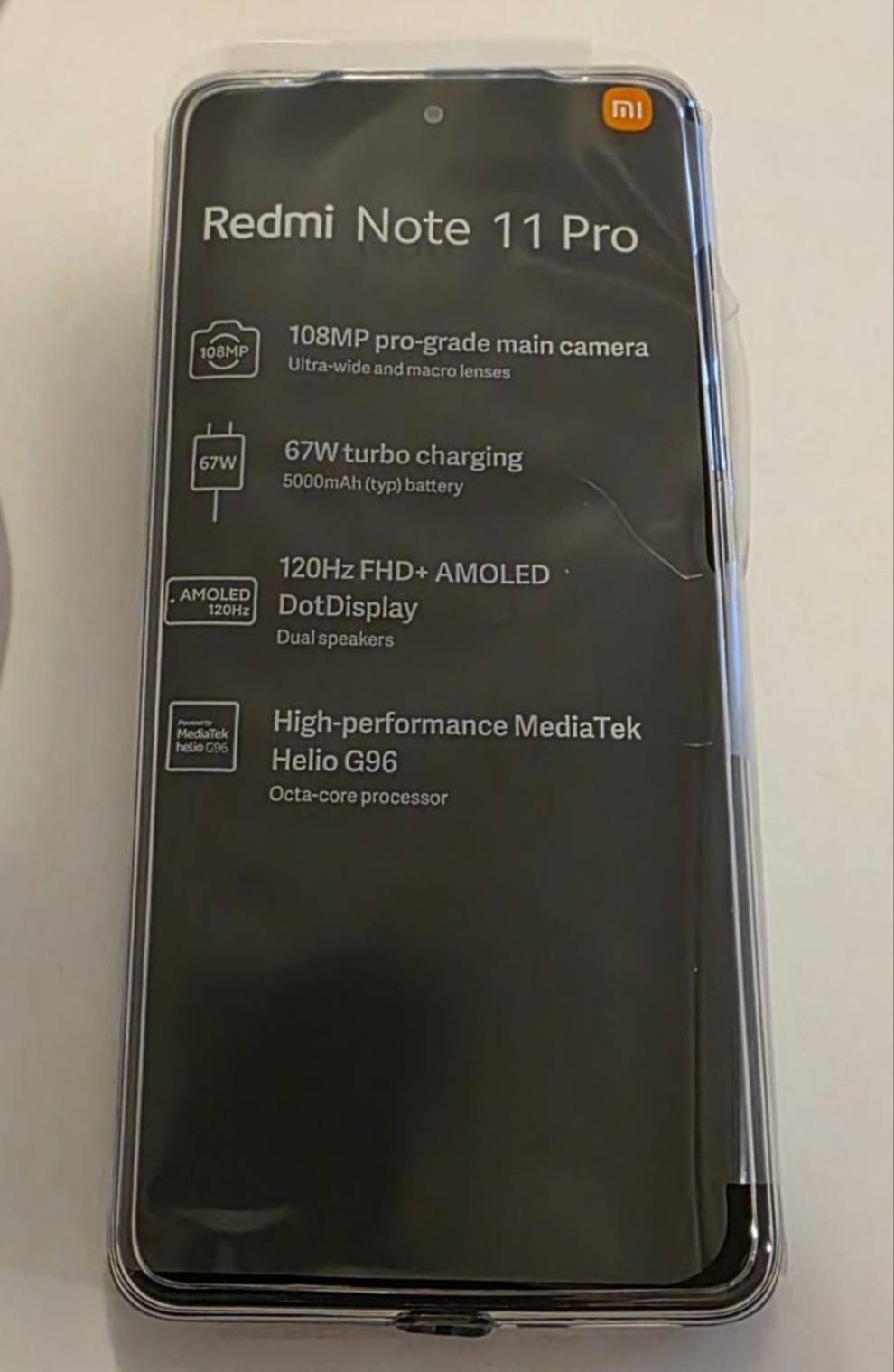 REDMI NOTE 11 PRO,6+6/128GB DOSLOVNO KAO NOV