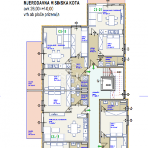 Seget/Dvosoban stan na trećem katu S19