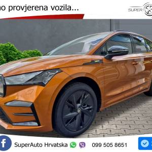 Škoda Enyaq iV 4x4 Aut. RS 340 KS, PANO+360+ACC+GR SJED+HEAD+KEY+LANE