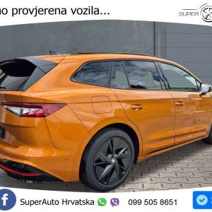 Škoda Enyaq iV 4x4 Aut. RS 340 KS, PANO+360+ACC+GR SJED+HEAD+KEY+LANE