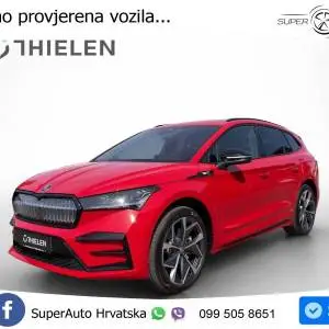 Škoda Enyaq iV Aut. RS Suite 299 KS, PANO+360+ACC+GR SJED+HEAD+KEY+LANE
