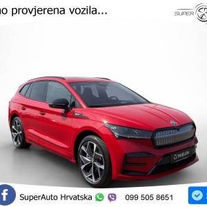 Škoda Enyaq iV Aut. RS Suite 299 KS, PANO+360+ACC+GR SJED+HEAD+KEY+LANE