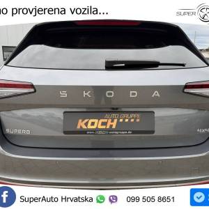Škoda Superb 2.0 TDI 4x4 L&K 193 KS, LED+ACC+4xGR SJED+MASAŽA+KAM+PDC