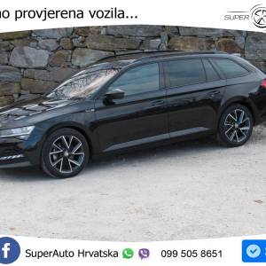 Škoda Superb Combi 2.0 TDI 4x4 Sportline 200 KS, MATRIX+ACC+4xGR SJED+KAM+PDC