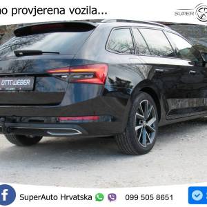 Škoda Superb Combi 2.0 TDI 4x4 Sportline 200 KS, MATRIX+ACC+4xGR SJED+KAM+PDC