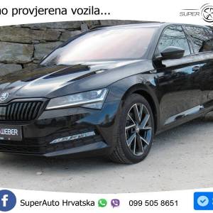 Škoda Superb Combi 2.0 TDI 4x4 Sportline 200 KS, MATRIX+ACC+4xGR SJED+KAM+PDC