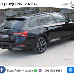 Škoda Superb Combi 2.0 TDI 4x4 Sportline 200 KS, MATRIX+ACC+4xGR SJED+KAM+PDC
