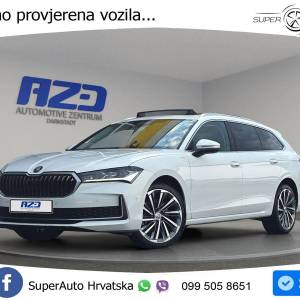 Škoda Superb Combi 2.0 TDI 4x4 L&K 193 KS, MATRIX+ACC+4xGR SJED+MASAŽA+360