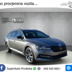 Škoda Superb Combi 2.0 TDI 4x4 Sportline 200 KS, LED+ACC+GR SJED+MASAŽA+KAM+PDC