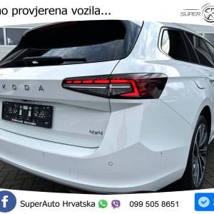 Škoda Superb Combi 2.0 TDI 4x4 L&K 193 KS, MATRIX+ACC+4xGR SJED+MASAŽA+360
