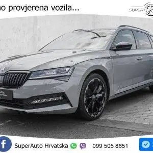 Škoda Superb Combi 2.0 TDI 4x4 Sportline 193 KS, MATRIX+ACC+GR SJED+ASIST+360