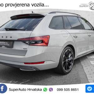 Škoda Superb Combi 2.0 TDI 4x4 Sportline 193 KS, MATRIX+ACC+GR SJED+ASIST+360