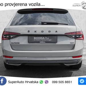 Škoda Superb Combi 2.0 TDI 4x4 Sportline 193 KS, MATRIX+ACC+GR SJED+ASIST+360