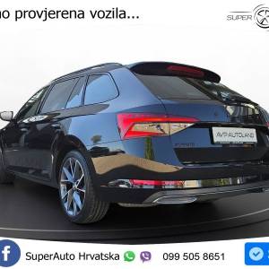 Škoda Superb Combi 2.0 TDI 4x4 Sportline 193 KS, MATRIX+ACC+4xGR SJED+KAM+HEAD