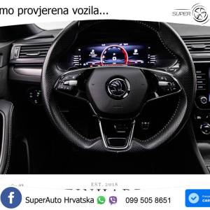 Škoda Superb Combi 2.0 TDI 4x4 Sportline 193 KS, LED+TEM+GR SJED+KAM+PDC