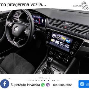 Škoda Superb Combi 2.0 TDI 4x4 Sportline 193 KS, LED+TEM+GR SJED+KAM+PDC