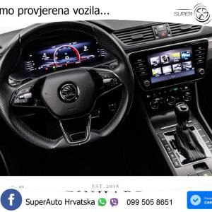 Škoda Superb Combi 2.0 TDI 4x4 Sportline 193 KS, LED+TEM+GR SJED+KAM+PDC