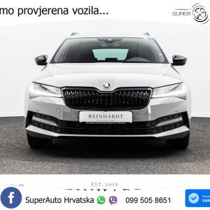 Škoda Superb Combi 2.0 TDI 4x4 Sportline 193 KS, LED+TEM+GR SJED+KAM+PDC