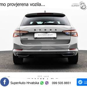 Škoda Superb Combi 2.0 TDI 4x4 Sportline 193 KS, LED+TEM+GR SJED+KAM+PDC