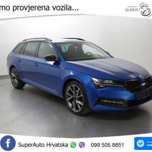 Škoda Superb Combi 2.0 TDI Aut. Sportline 200 KS, ACC+LED+360+GR SJED+VIRT+ASIST