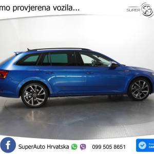 Škoda Superb Combi 2.0 TDI Aut. Sportline 200 KS, ACC+LED+360+GR SJED+VIRT+ASIST