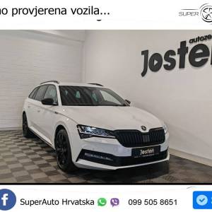 Škoda Superb Combi Sportline 2.0 TDI 200 KS, LED+ACC+GR SJED+PDC+VIRT+ASIST