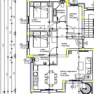 SUKOŠAN - MALA MAKARSKA - Trosoban penthouse 100m od mora - 127m2