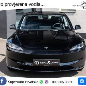Tesla Model 3 Highland Premium 283 KS, PANO+360+ACC+GR SJED+VIRT+LANE