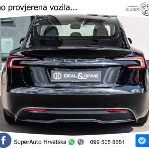 Tesla Model 3 Highland Premium 283 KS, PANO+360+ACC+GR SJED+VIRT+LANE