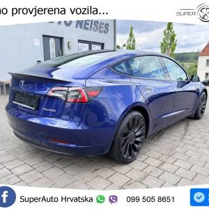 Tesla Model 3 Performance 513 KS, PANO+KAM+ACC+GR SJED+KEY+VIRT+LANE