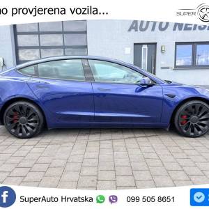Tesla Model 3 Performance 513 KS, PANO+KAM+ACC+GR SJED+KEY+VIRT+LANE