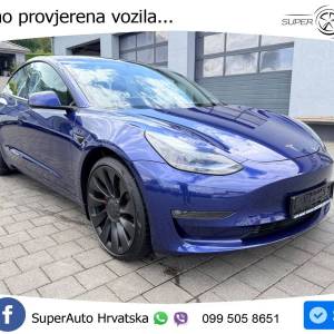 Tesla Model 3 Performance 513 KS, PANO+KAM+ACC+GR SJED+KEY+VIRT+LANE