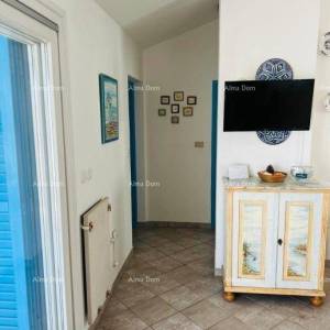 UMAG – NAMJEŠTEN STAN 90 m², 30 m OD MORA, S VRTOM I POGLEDOM NA MORE