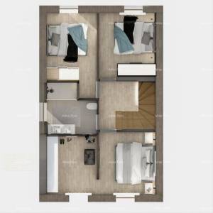 UMAG –  STAN 105 m² S VRTOM, TERASOM, POGLEDOM NA MORE